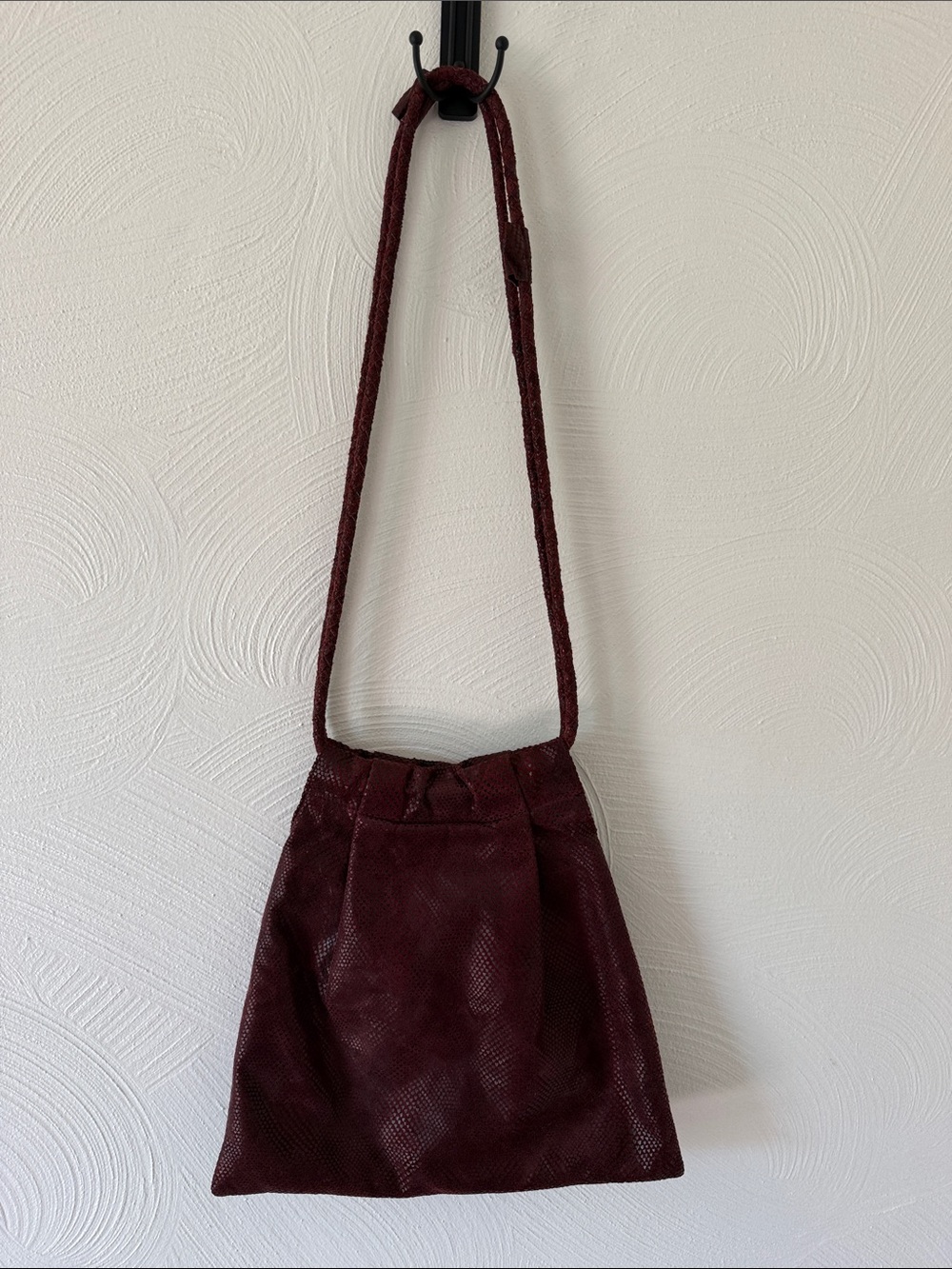 Vintage Burgundy Inge Christopher Bag.